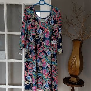 NWT Fun Summer Print LollyWolly Doodle dress